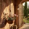 Lightweight Hanging Flower Vase Decorative Metal Hanging Planter Plant Pot  Outdoor Dried Flower
