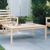 VidaXL Garden Table 121x82.5x45 Cm Solid Pine Wood 824127