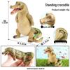 Large Wild Animal Male Tiger Simulation Toy - White, Yellow, Northeast, and Red Variants