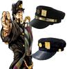 Металлическая Значок-Кепка Джотаро - Аниме Косплей Кепка JoJo's Bizarre Adventure для Мужчин, Женщин и Студентов