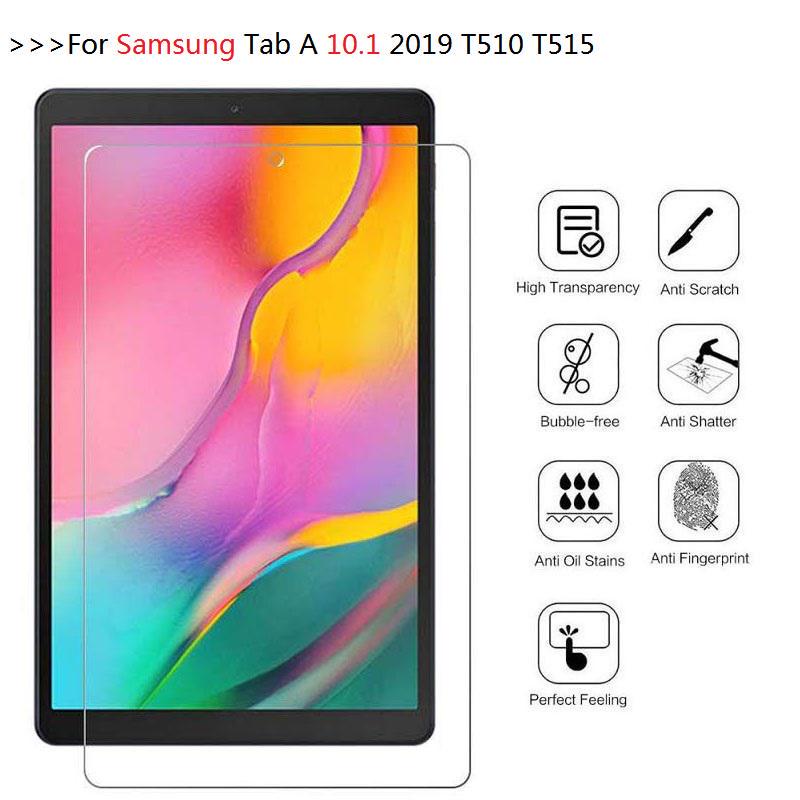 Для Samsung Tab A 10,1 (2019) Т510 Т515 / ТАБ А 8.0 (2019) / Tab S6 Lite Закаленное стекло 9H 2.5D Защитная пленка для экрана
