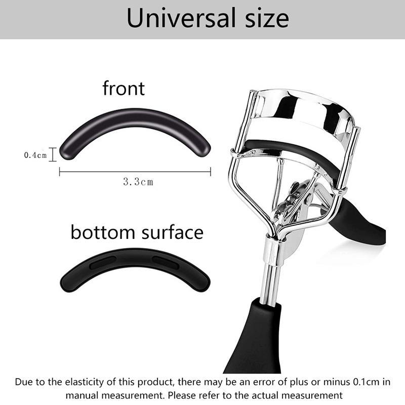 Цветной керлер для ресниц Заменить резину 30 шт./коробка Черный Белый Синий Эластичные сменные резиновые полоски для керлера для ресниц Аксессуары