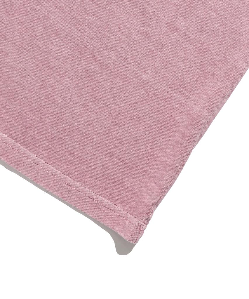 NICEGHOSTCLUB Tornado Logo Pigment Tee_Pink(Ng2Gmut500A)