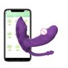 Wearable Dildo Vibrator Butterfly Clitoris Stimulator APP Control G-Spot Massager 9 Vibrating Modes Sex Toy for Women 's Panties