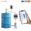 ME201WC Приложение Tuya Smartlife Ультразвуковой счетчик расхода воды WiFi Удаленный монитор Цифровой монитор уровня бака
