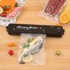 Acuum Sealer Packaging Machine with 10pcs Vacuum Bags Household Black Food Vacuum Sealer