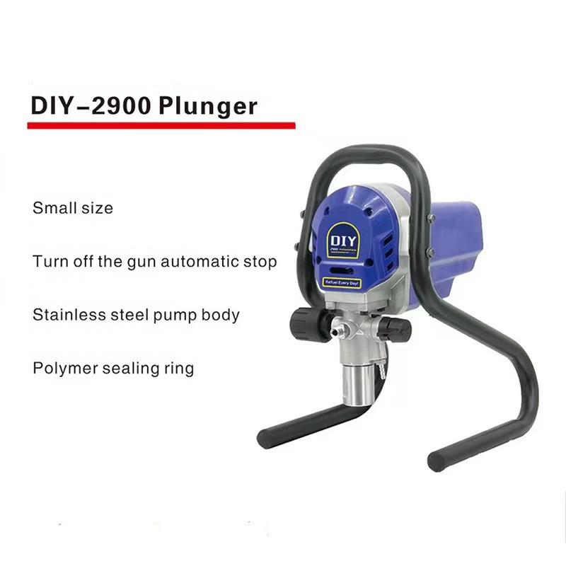 Многофункциональный электрический компактный распылитель Корпус насоса из нержавеющей стали Выключение распылителя Автоматическое устройство остановки распыления Портативный безвоздушный распылитель