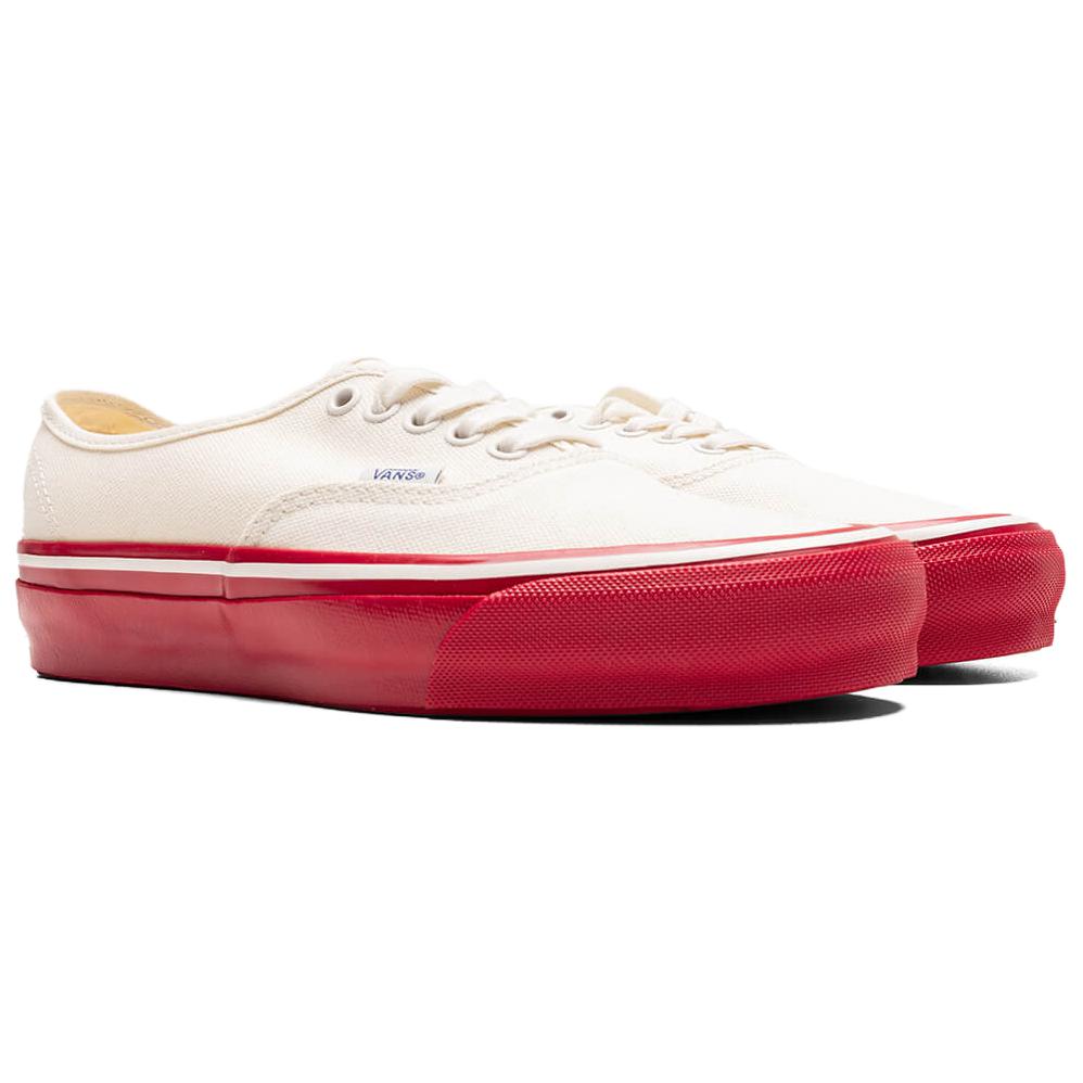Vans Authentic 44 LX White Red Men Sneakers Cream VN000EBNYF9