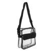 Transparent Single Shoulder Bag Travel Storage Shopping Bag Shoulder Crossbody Bag for Women