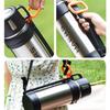 Hals Insulated Kettle for Outdoor Use, Car Travel, Stainless Steel Water Bottle, Large Capacity Thermos, Hot Water Bottle, 2025 New Model