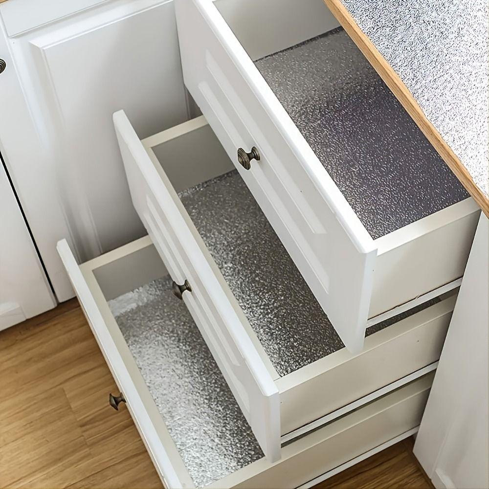 40x300см Высокотемпературные Маслостойкие Обои Самоклеящаяся Контактная Бумага для Шкафа Дом Кухня