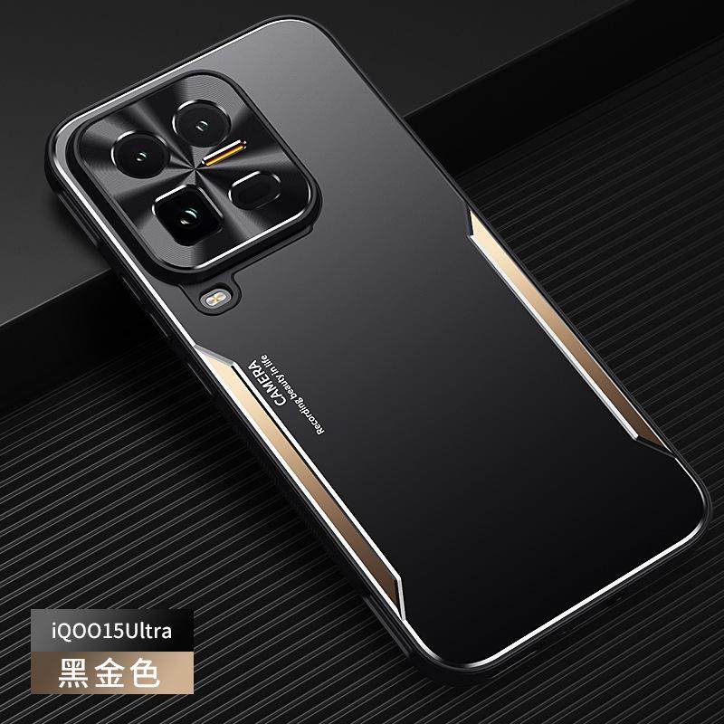 Применимый VIVO IQOO15Ultra металлический лезвие чехол для мобильного телефона IQOO15 матовый IQOO13 противоударный защитный чехол