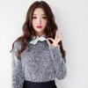Perfect Match Sweet Half Shirt Fake Collar Ladies Stand Bowknots Neckwear Detachable Collar Female Removable Fuax Cols Clothing Accessories