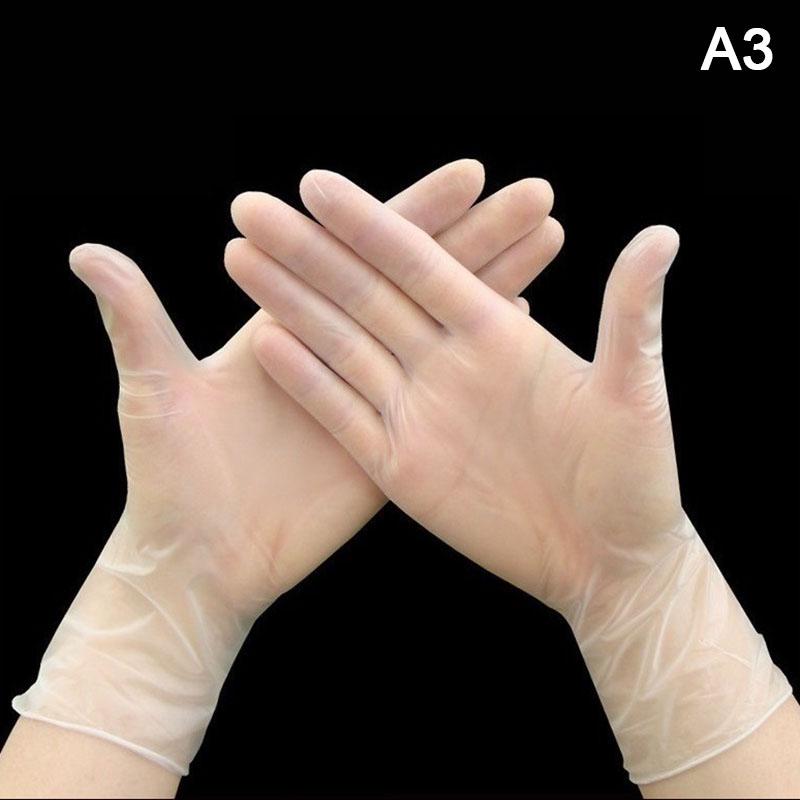 100PCS Disposable Food Plastic Gloves Kitchen Accessories for Restaurant BBQ