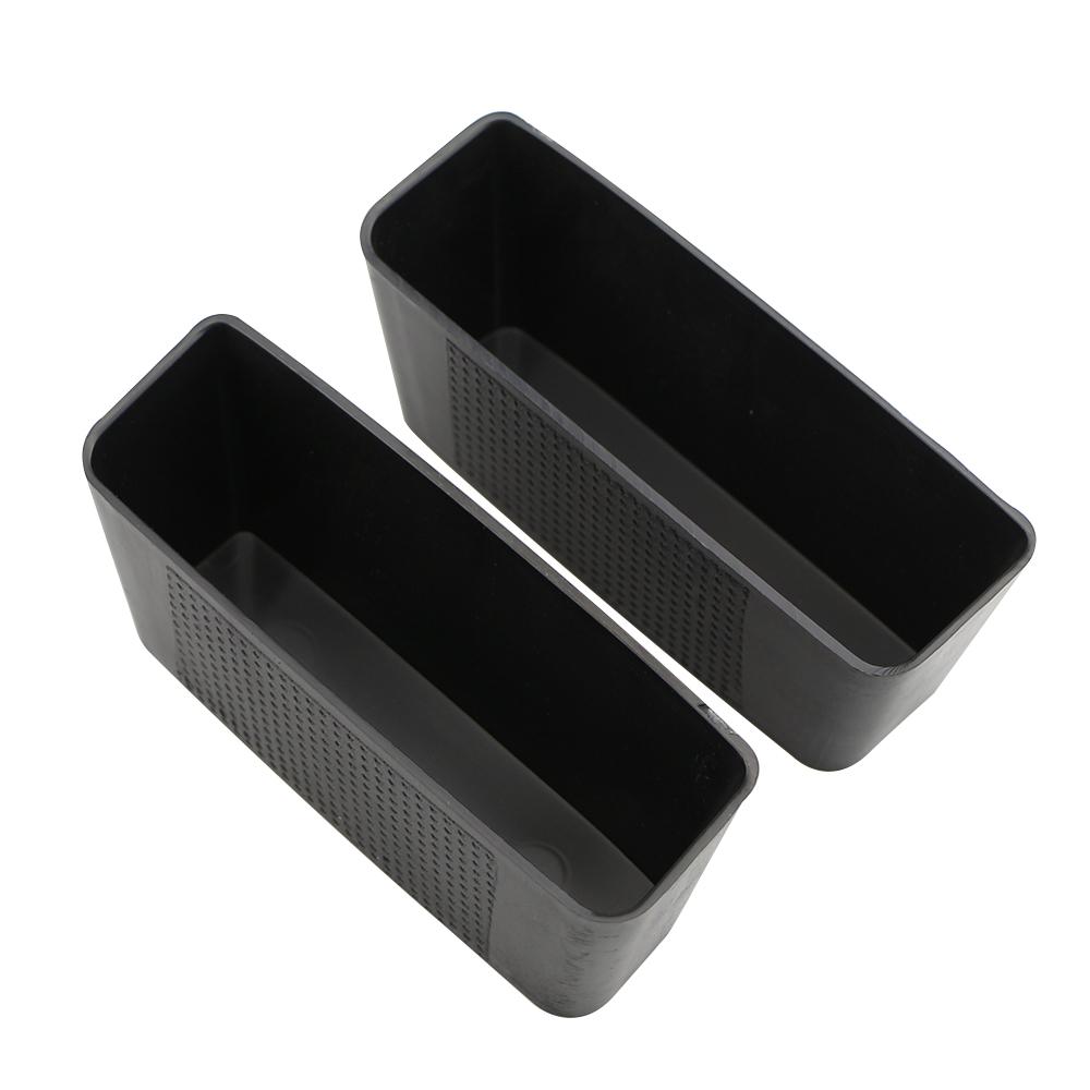 2 шт. АБС Пластик Ручка задней двери автомобиля Перчаточный ящик Подлокотник Контейнер Ящик для хранения для Ford Focus 3 MK3 2012 - 2018 Аксессуары