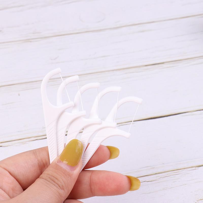 10 шт. держатель для зубной нити, чехол для хранения зубных нитей, держатель для нити