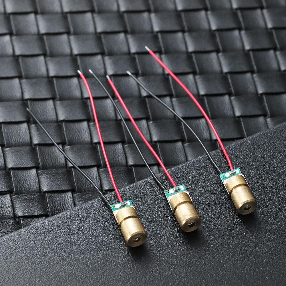 Hot Sale 5 Million Watt Red Sight Adjustable Lasers Laser Diodes Dot Diode Module 650nm 6mm 3V