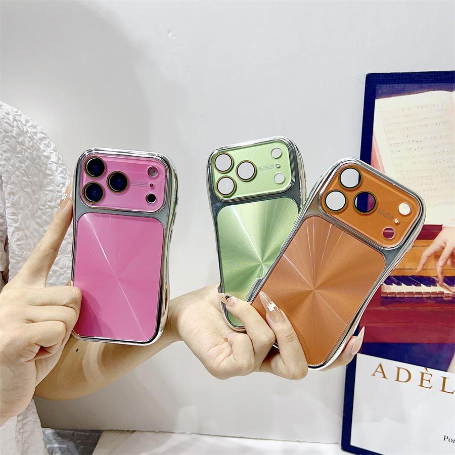 Тонкий противоударный чехол Aurora с гальваническим покрытием для iPhone 14/13 Совместим с Apple 17/16/15 Pro Max