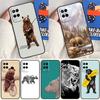 Мультяшный гризли для Oppo A17 A77 A60 A74 A94 A54 A18 A38 A58 A78 A98 A40 A80 A16 A76 A96 A15 A57S Чехол для телефона