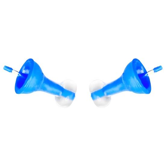1/2 Pairs Inflatable Earplugs Noise Reducing Hearing Protection Earplugs Waterproof Silicone Concerts Work Study Sleeping Silent Earplugs