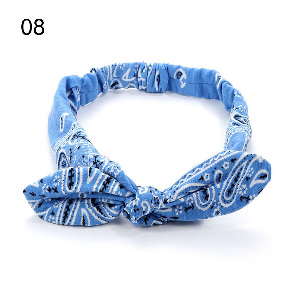 Аксессуары для волос Эластичные Однотонные Бант Повязка на голову Заячьи ушки Повязка для волос Тюрбан