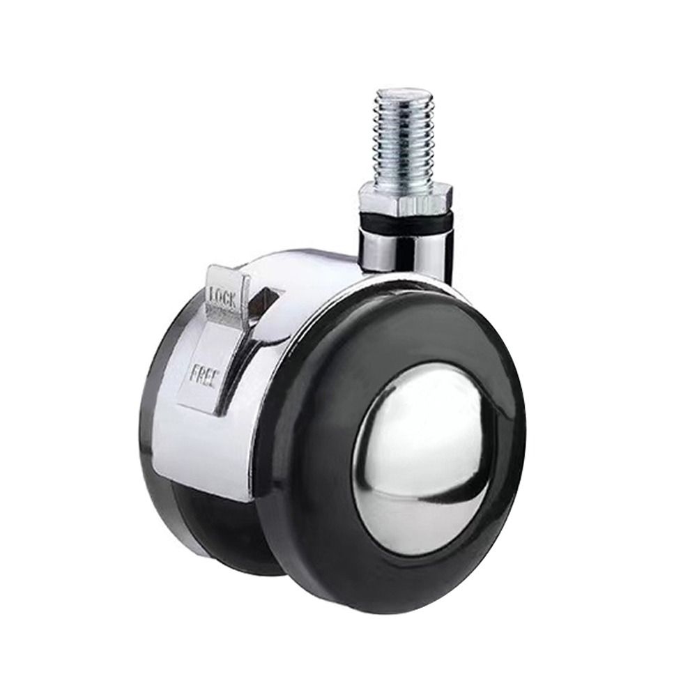 Мягкие резиновые поворотные ролики универсальные универсальные колеса мебельные ролики колеса для детской тележки