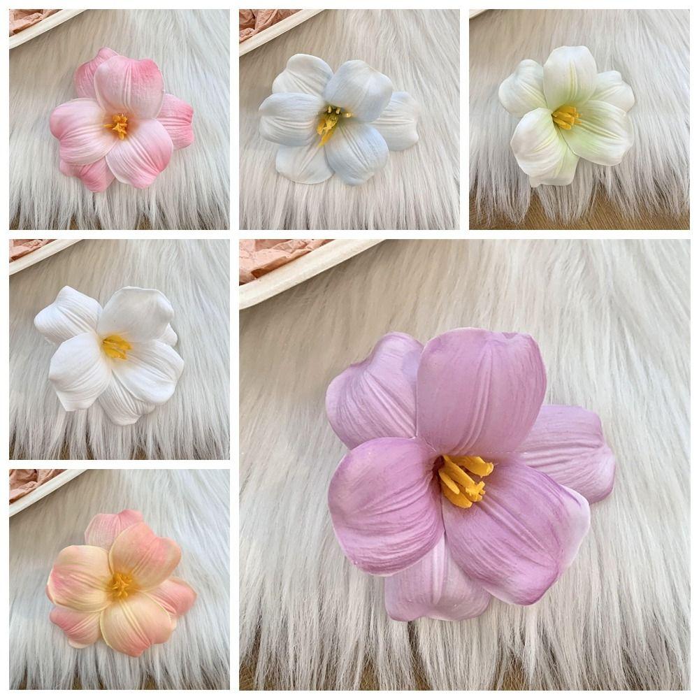 Korean Style Simulation Flower Hair Clip Bohemian Style Tulip Flower Hairpin Elegant Holiday