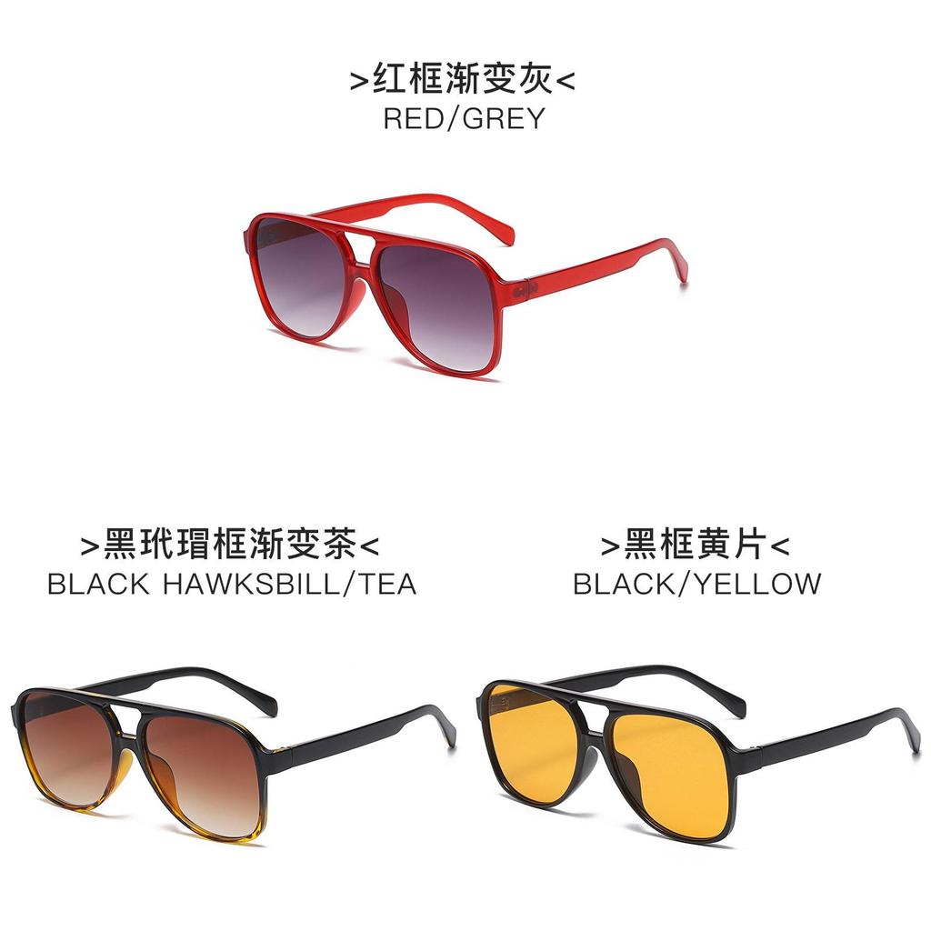 Fashion Pilot Sunglasses With Pc Lenses Uv400 For Outdoor Activities And Casual Wear