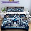 3PC Custom Name "City Lights Stars" Bedding Set Printed Bedding Set Duvet Cover Closure Includes 1 Duvet Cover & 2 Pillowcases for All Seasons Bedroom