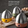 220V Egg Boiler Egg Steamer Automatic Power Off Household Mini Stainless Steel Breakfast Machine Egg Boiling Machine