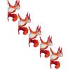 1/3/5PCS  Peeping Squirrel Wall Decal,  Stickers For Walls And Windows