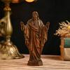 Crafts YS Statue Ornaments Office Accessories Decorations Cross-border Creative Handmade Solid Wood Carving
