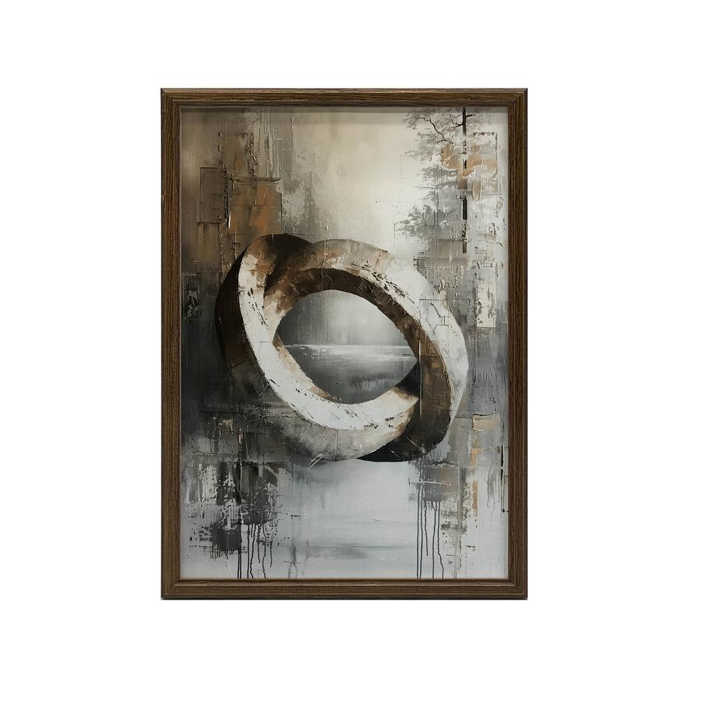 Pierścień Natury Pierścień Natury, 70X100 Cm, Rama Drewniana Ciemny Brąz, Papier Matowy 230 Gsm