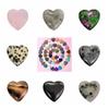 Non-porous Natural Crystal Stones Natural Quartz Crystal Ornaments Heart-shaped Stone  Gift
