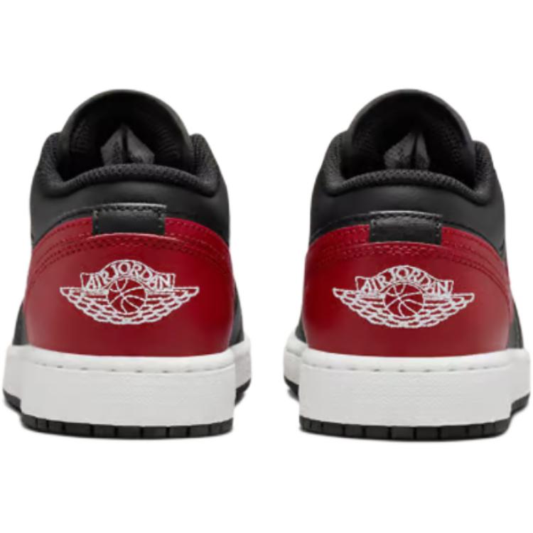 Air Jordan 1 Low GS Черный Университетский Красный Белый 553560-067