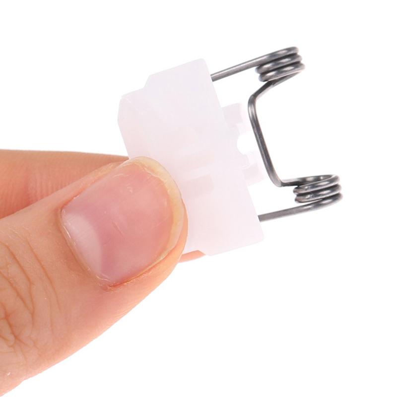 Electric Push Scissors Hair Clipper Plastic Tong Coldless Clip Spring