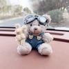 Cute Cartoon Bear Car Dashboard Decoration Plush Figurine Interior Ornament