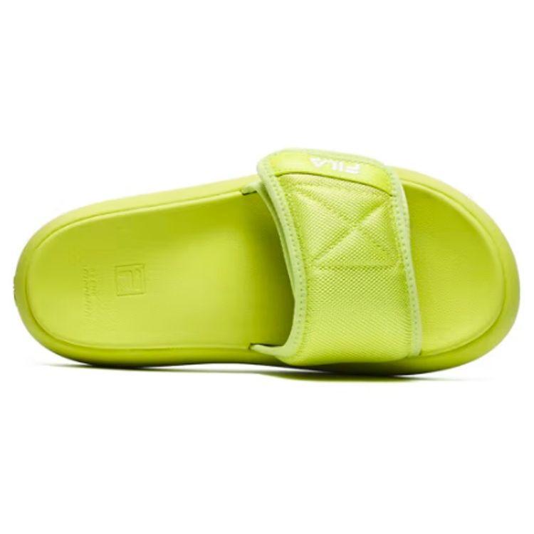 Fila Fusion Шлепанцы Donut Dx Модные Резиновые Шлепанцы Женская Обувь Желтые T12W227506FSW