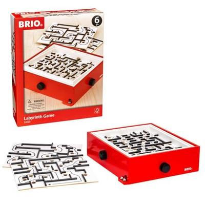 Игра BRIO Лабиринт (цвет) 34020, Возраст 6+ [Игрушка, Деревянная игрушка, Игра, Подарок (День рождения/Рождество)]