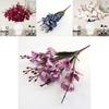 Elegant Realistic Faux Magnolia Silk Floral Bouquet For Wedding Decorations