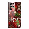 For Samsung S23 Ultra Glass Case Christmas Tempered Cover Hard Cases for Samsung Galaxy S23 Plus Funda Gift Cat SamsungS23 Capa
