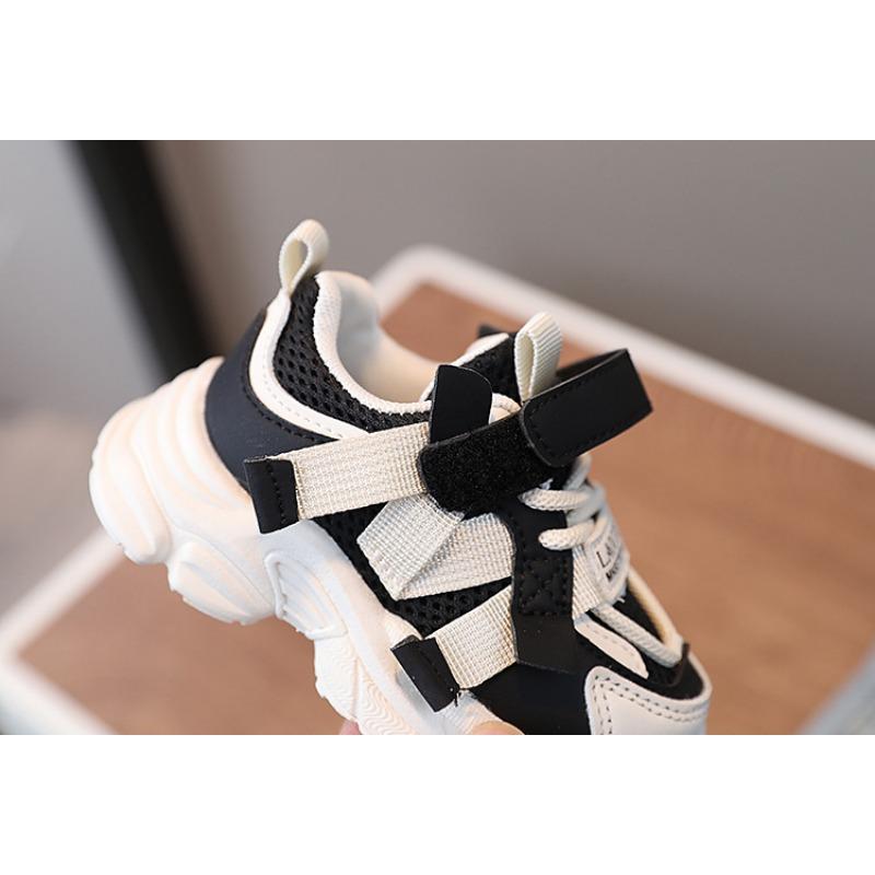 Детские туфли Daddy Shoes Весна Новые повседневные сетчатые туфли для мальчиков и девочек Дышащие кроссовки для маленьких мальчиков