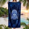 Полотенце для пляжа Portsmouth FC, быстросохнущее, из микрофибры, впитывающее, портативное, для путешествий, для плавания