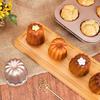 6Pcs Canele Mold Cake Pan Non Stick Small Canele Molds Muffin Bakeware Cupcake Pan Carbon Steel Pastry Mould Mini Cupcake Holder