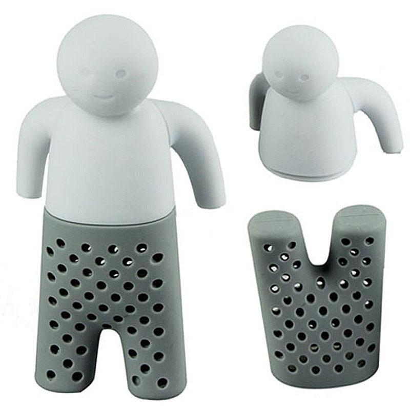 Silicone Tea Strainer Interesting Life Partner Cute Teapot Tea Filter Infuser Brewing Teapot Tea Accessories Kitchen Tools