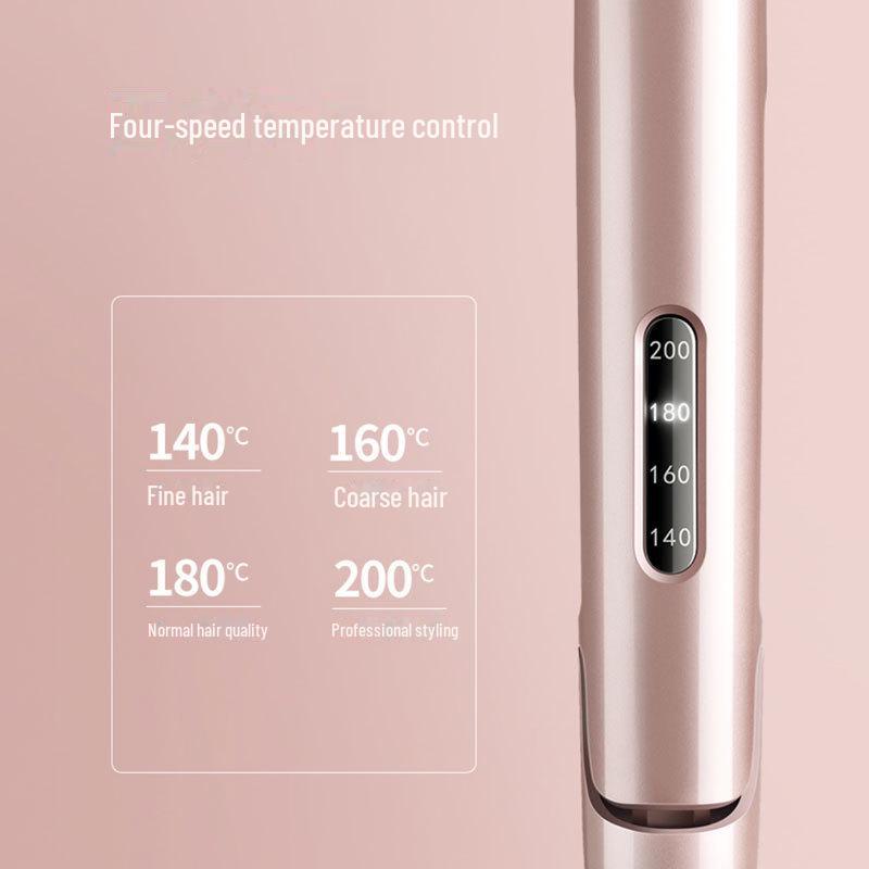 Электрический выпрямитель и щипцы для завивки волос двойного назначения для женщин