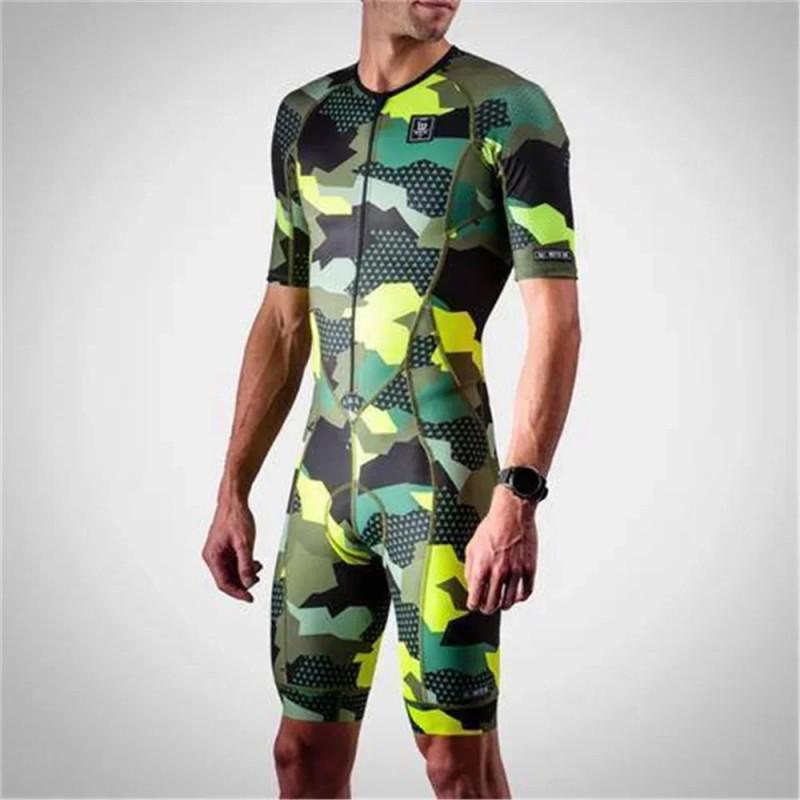 Men Women Triathlon Trisuit Cycling Jumpsuit Running Sprint Race Suit Maillot Ciclismo Outdoor Bike Kit Performance