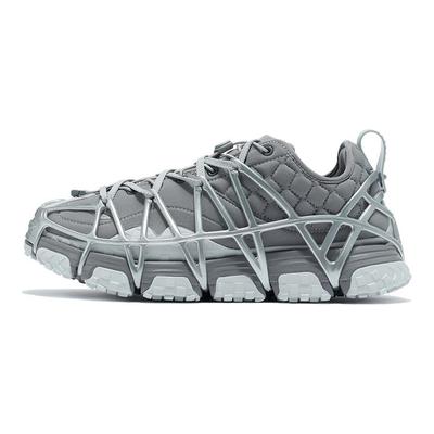 Кроссовки Li Ning Fabric TPU Mix Ace Shock Absorbing Non-Slip Wear Resistance Supporting Lightweight Low-Top для бега у мужчин Shark-Gray ARYR013-2