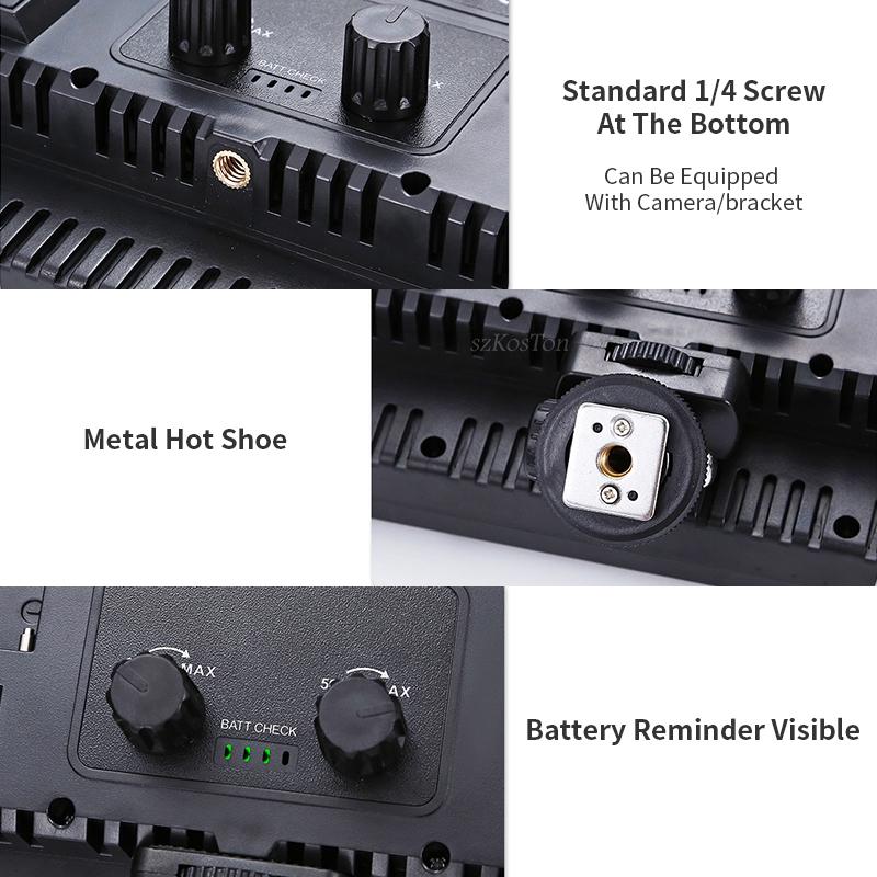 Светодиодная видеопанель с регулируемой яркостью CRI95 с пультом дистанционного управления, 12 дюймов, фотостудия, съемка фотографий на YouTube, прямая трансляция