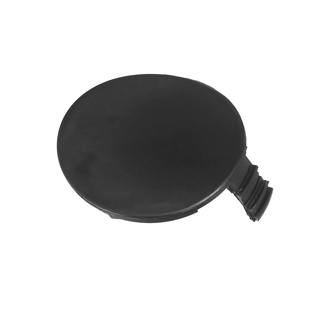 X AUTOHAUX Tow Eye Cover Cap Tow Hook Front Right Bumper Black Fits Toyota Fits Yaris 2007-2008